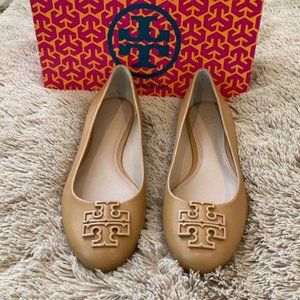 Tory Burch Melinda Flats Blonde - Size 9